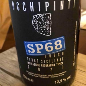 Azienda Agricola Arianna Occhipinti - Arianna Occhipinti - SP68 Rosso