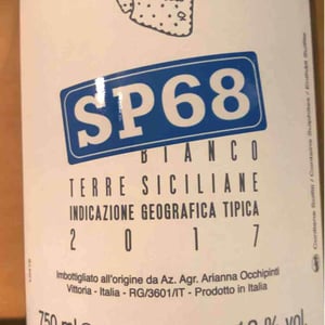 Azienda Agricola Arianna Occhipinti - Arianna Occhipinti - SP68 Bianco