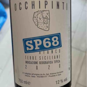 Azienda Agricola Arianna Occhipinti - Arianna Occhipinti - SP68 Bianco