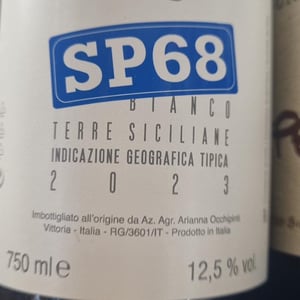 Azienda Agricola Arianna Occhipinti - Arianna Occhipinti - SP68 Bianco
