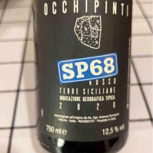 Azienda Agricola Arianna Occhipinti - Arianna Occhipinti - SP68 Rosso
