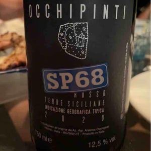 Azienda Agricola Arianna Occhipinti - Arianna Occhipinti - SP68 Rosso