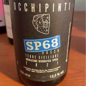Azienda Agricola Arianna Occhipinti - Arianna Occhipinti - SP68 Rosso