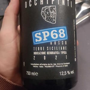 Azienda Agricola Arianna Occhipinti - Arianna Occhipinti - SP68 Rosso