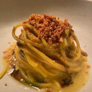 Spaghetti Chittara Au Beurre D’Anchois - Les Résidents x ecume - 573586