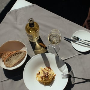 Spaghetto Á La Carbonara - Vinzenz - zum feinen Wein - 665205