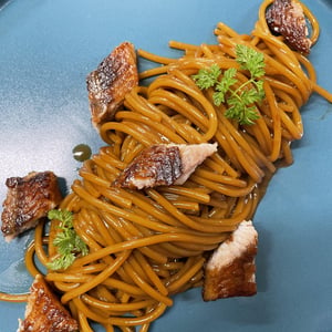 Spaghettone “Monograno Felicetti”, Anguilla Affumicata - Osteria del Posto - 636331