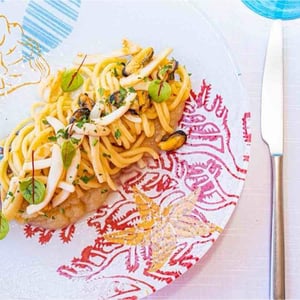 Spaghettone Seppie E Cozze - Vossia il mare Ristorante - 702063