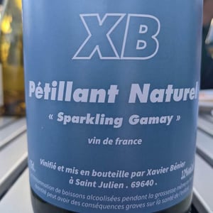 Sparkling Gamay - Xavier Bénier - Xavier Bénier 