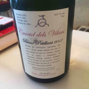 Blanc Petillant - El Carriel dels Vilars - Carles Alonso 