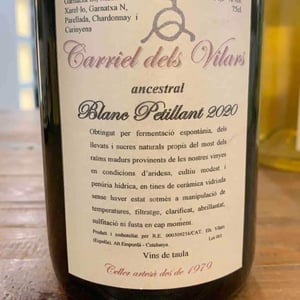 Blanc Petillant - El Carriel dels Vilars - carles-alonso