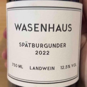 Spatburgunder - Weingut Wasenhaus - christoph-wolber-alexander-gotze