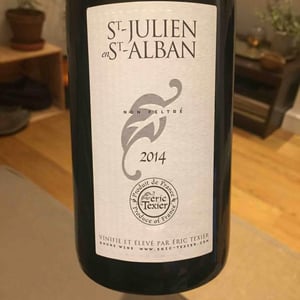 St Julien en St Alban - Domaine Eric Texier - Laurence et Eric Texier 