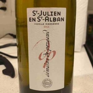 St-Julien en St-Alban Vieille Marsanne - Domaine Eric Texier - Laurence et Eric Texier 