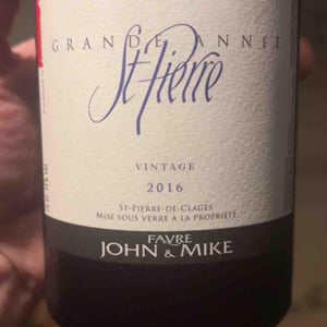St Pierre Grande Annee - René Favre et Fils - john-mike-favre -2016