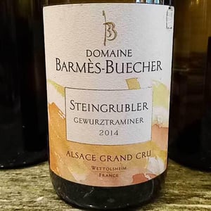 Steingrubler Riesling - Domaine Barmès-Buecher - genevieve-maxime-sophie-barmes