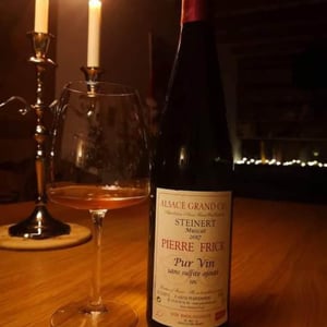 Steinert Muscat - Domaine Pierre Frick - jean-pierre-chantal-et-thomas-frick -2017