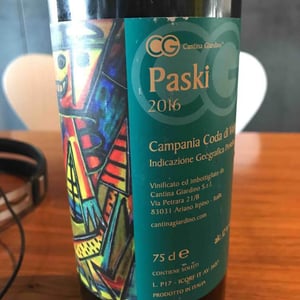Cantina Giardino - Antonio Di Gruttola & Daniela De Gruttola - Paski