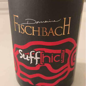 Sufik Rouge - Domaine Fischbach - jean-dreyfuss