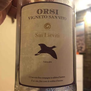Orsi Vigneto San Vito - Federico Orsi - Sui Lieviti