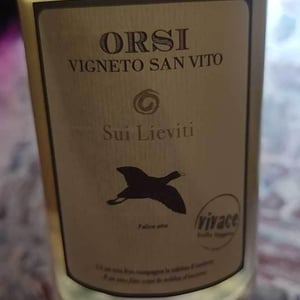 Sui Lieviti - Orsi Vigneto San Vito - federico-orsi
