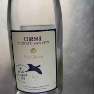Sui Lieviti Vivace - Orsi Vigneto San Vito - Federico Orsi 