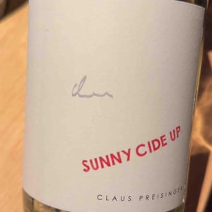 Sunny Cide Up - Weingut Claus Preisinger - claus-preisinger