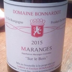 Sur Le Bois - Domaine Bonnardot - Antoine, Ludovic & Emilien Bonnardot 
