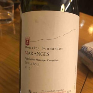 Sur Le Bois - Domaine Bonnardot - Antoine, Ludovic & Emilien Bonnardot 