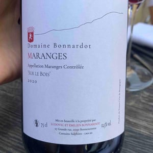 Sur Le Bois - Domaine Bonnardot - Antoine, Ludovic & Emilien Bonnardot 