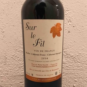 Sur Le Fil - Clos De Mounissens - David Poutays 