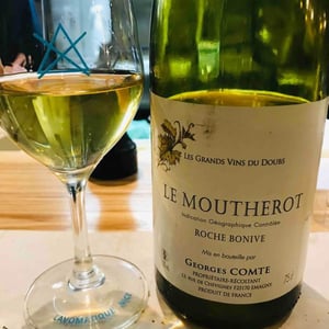 Sur Roche Bonive - Le Moutherot - Georges Comte 