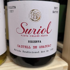 Suriol Brut Nature - Cellers de Can Suriol del Castell - Azimut - assis-suriol