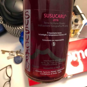 Susucaru Rosato - Azienda Agricola Frank Cornelissen - Frank Cornelissen -2020