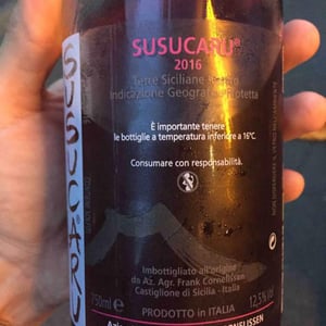 Azienda Agricola Frank Cornelissen - Frank Cornelissen - Susucaru Rosato