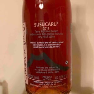 Azienda Agricola Frank Cornelissen - Frank Cornelissen - Susucaru Rosato