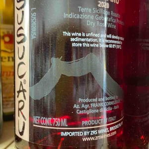 Susucaru Rosato - Azienda Agricola Frank Cornelissen - frank-cornelissen -2020