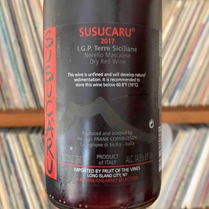 Susucaru Rosso - Azienda Agricola Frank Cornelissen - frank-cornelissen
