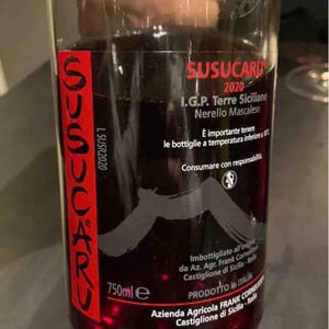 Susucaru Rosso 2020 - Azienda Agricola Frank Cornelissen - Frank Cornelissen