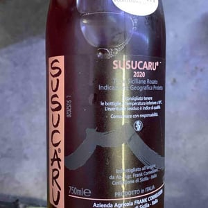 Susucaru Rosso - Azienda Agricola Frank Cornelissen - frank-cornelissen