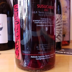 Susucaru Rosso - Azienda Agricola Frank Cornelissen - frank-cornelissen
