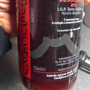 Susucaru Rosso - Azienda Agricola Frank Cornelissen - frank-cornelissen