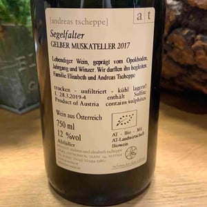 Weingut Andreas & Elisabeth Tscheppe - Andreas & Elisabeth Tscheppe - Segelfalter - Gelber Muskateller