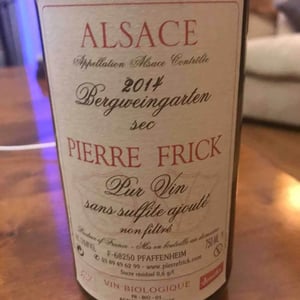 Sylvaner Bergweingarten 2014