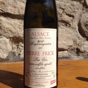 Bergweingarten Sylvaner - Domaine Pierre Frick - jean-pierre-chantal-et-thomas-frick