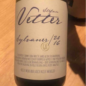 Sylvaner CK - In Vino Vita - Stefan Vetter 