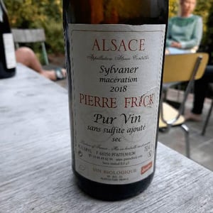 Domaine Pierre Frick - Jean-Pierre, Chantal et Thomas Frick - Sylvaner Macération