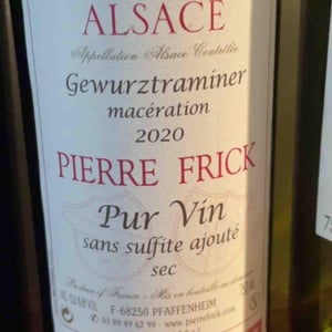 Sylvaner Macération - Domaine Pierre Frick - jean-pierre-chantal-et-thomas-frick