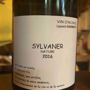 Sylvaner Nature - Laurent Bannwarth - stephane-bannwarth