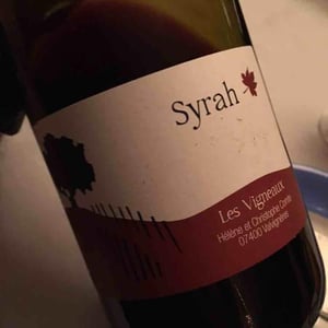 Syrah - Les Vigneaux - helene-christophe-comte